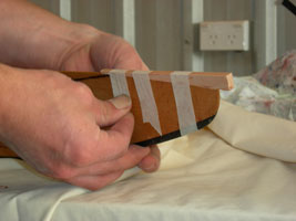 V-4-6 prop wood splice bein